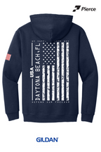 Gildan® Heavy Blend™ Hooded Sweatshirt - NAVY Salute to Service