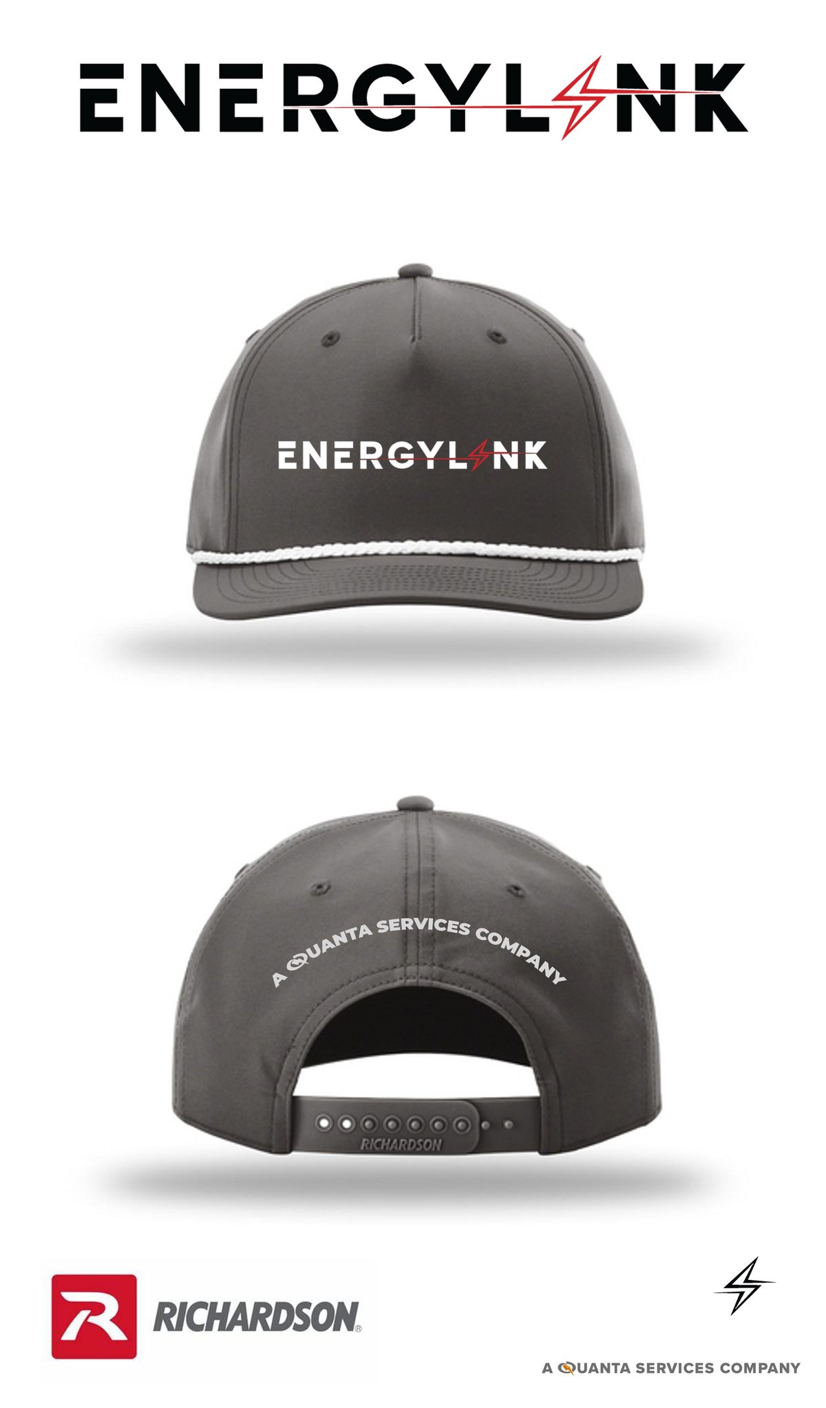 Richardson 5-Panel Classic Rope Cap - EnergyLink
