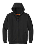 Heavyweight Full-Zip Hooded Sweatshirt with Thermal Lining + YOUR LOGO