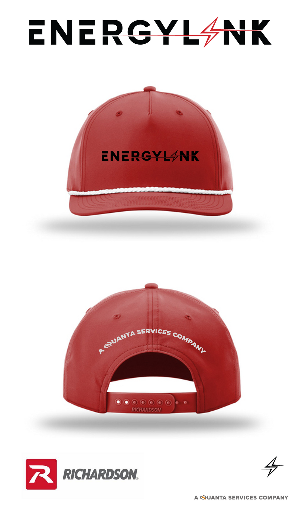 Richardson 5-Panel Classic Rope Cap - EnergyLink