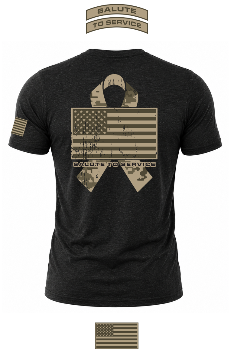 Salute to Service Perfect Blend Tee + YOUR LOGO