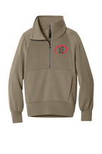 Women's MiiR® Kumo 1/4-Snap Pullover + YOUR LOGO