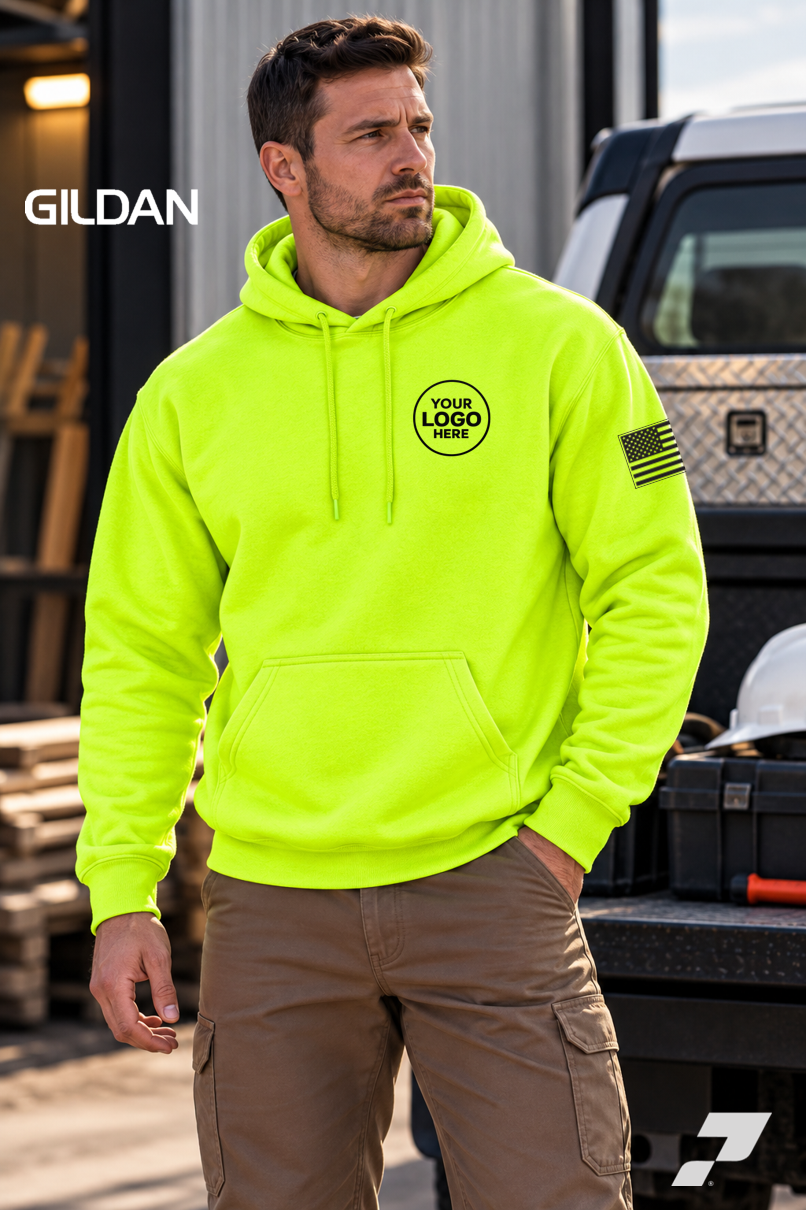Gildan® Heavy Blend™ Hooded Sweatshirt - Safety Salute to Service