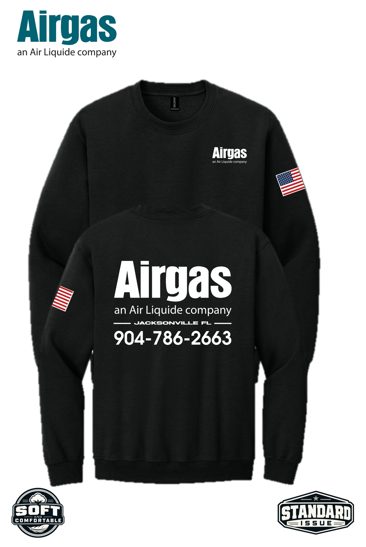 Your Location Crew Sweatshirt - Airgas