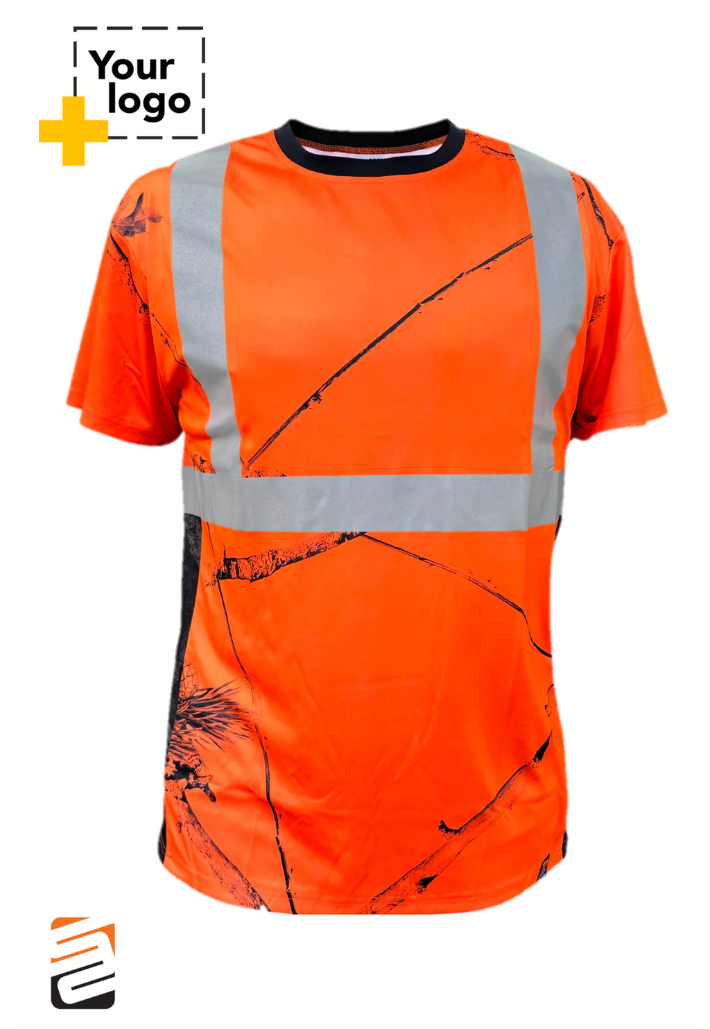 SS360º Daybreak - Orange - Class 2 - Type-R - Reflective Safety Tee