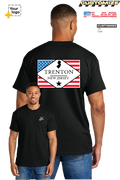 Custom Gildan® DryBlend® 50 Cotton/50 Poly T-Shirt - DIAMOND FLAG