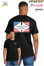 Custom Gildan® DryBlend® 50 Cotton/50 Poly T-Shirt - DIAMOND FLAG
