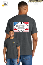 Custom Gildan® DryBlend® 50 Cotton/50 Poly T-Shirt - DIAMOND FLAG