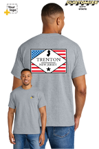 Custom Gildan® DryBlend® 50 Cotton/50 Poly T-Shirt - DIAMOND FLAG