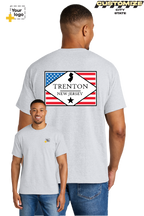 Custom Gildan® DryBlend® 50 Cotton/50 Poly T-Shirt - DIAMOND FLAG