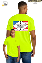 Custom Gildan® DryBlend® 50 Cotton/50 Poly T-Shirt - DIAMOND FLAG
