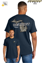 Custom Gildan® DryBlend® 50 Cotton/50 Poly T-Shirt - Bottomland Camo