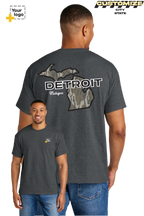 Custom Gildan® DryBlend® 50 Cotton/50 Poly T-Shirt - Bottomland Camo