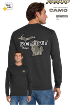 Custom Gildan® DryBlend® 50 Cotton/50 Poly Long Sleeve T-Shirt -  Bottomland Camo