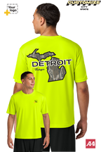 Custom A4 Cooling Performance Tee - Bottomland Camo