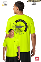 Custom A4 Cooling Performance Tee - CIRCLE