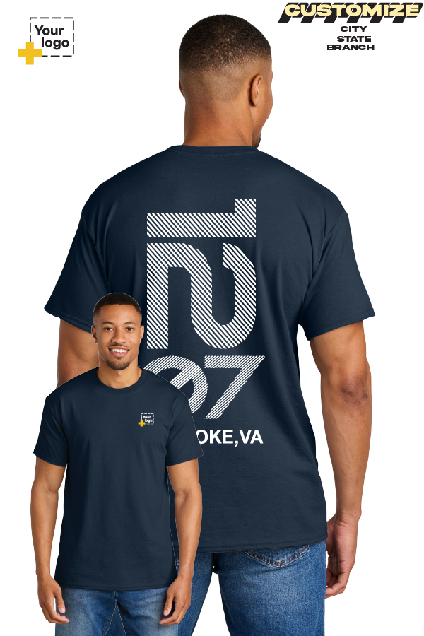 Custom Gildan® DryBlend® 50 Cotton/50 Poly T-Shirt - Branch #