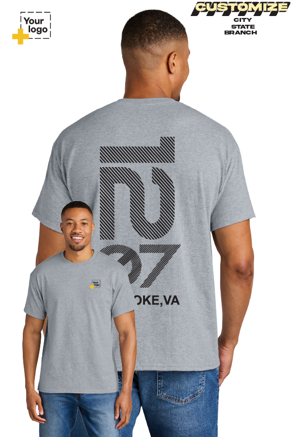 Custom Gildan® DryBlend® 50 Cotton/50 Poly T-Shirt - Branch #