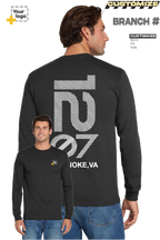 Custom Gildan® DryBlend® 50 Cotton/50 Poly Long Sleeve T-Shirt - Branch #