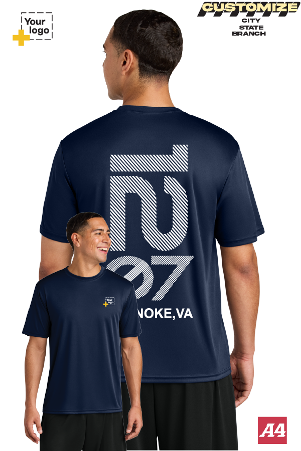 Custom A4 Cooling Performance Tee - Branch #