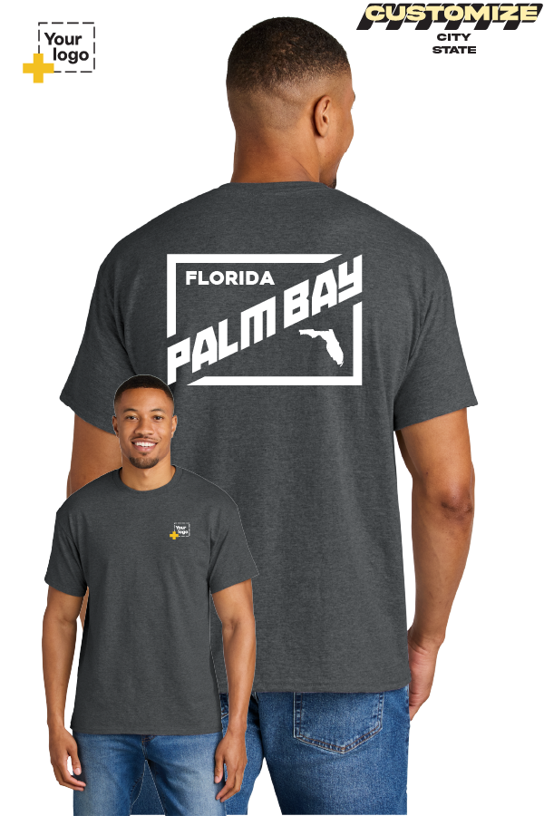 Custom Gildan® DryBlend® 50 Cotton/50 Poly T-Shirt - DIAGONAL