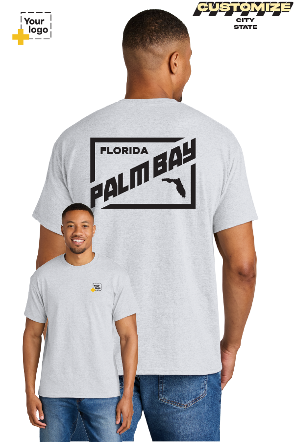 Custom Gildan® DryBlend® 50 Cotton/50 Poly T-Shirt - DIAGONAL