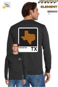 Custom Gildan® DryBlend® 50 Cotton/50 Poly Long Sleeve T-Shirt - ELEMENTS DOTS
