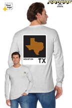 Custom Gildan® DryBlend® 50 Cotton/50 Poly Long Sleeve T-Shirt - ELEMENTS DOTS