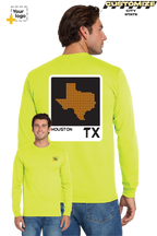 Custom Gildan® DryBlend® 50 Cotton/50 Poly Long Sleeve T-Shirt - ELEMENTS DOTS