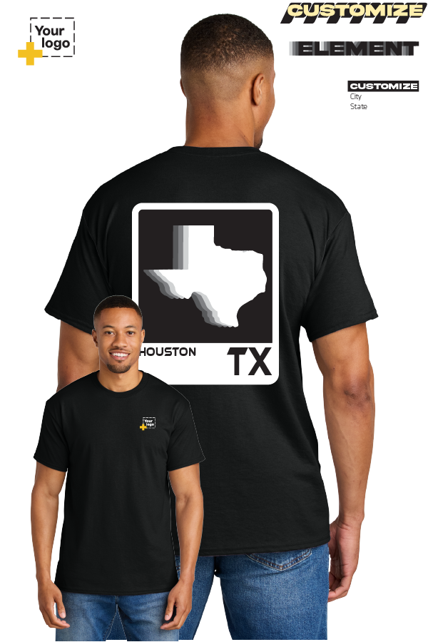 Custom Gildan® DryBlend® 50 Cotton/50 Poly T-Shirt - ELEMENTS FADE