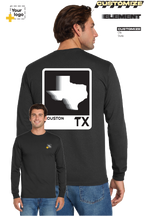 Custom Gildan® DryBlend® 50 Cotton/50 Poly Long Sleeve T-Shirt - ELEMENTS FADE