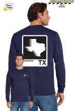 Custom Gildan® DryBlend® 50 Cotton/50 Poly Long Sleeve T-Shirt - ELEMENTS FADE