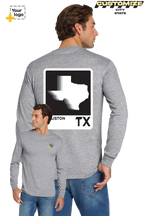 Custom Gildan® DryBlend® 50 Cotton/50 Poly Long Sleeve T-Shirt - ELEMENTS FADE