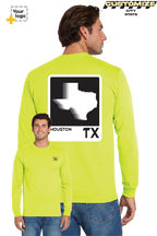 Custom Gildan® DryBlend® 50 Cotton/50 Poly Long Sleeve T-Shirt - ELEMENTS FADE