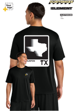 Custom A4 Cooling Performance Tee - ELEMENTS FADE