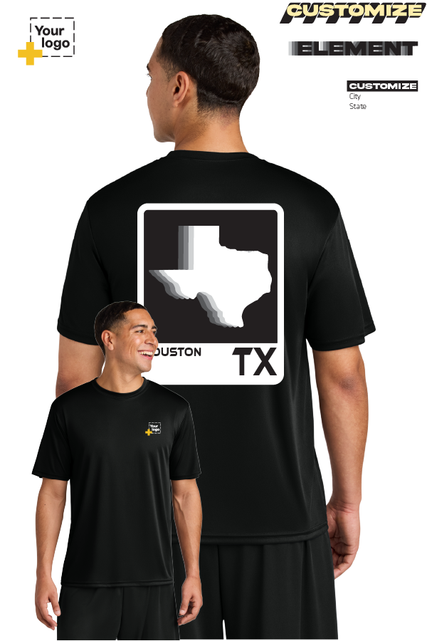 Custom A4 Cooling Performance Tee - ELEMENTS FADE