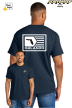 Custom Gildan® DryBlend® 50 Cotton/50 Poly T-Shirt - GEOMETRIC FLAG