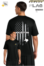 Custom A4 Cooling Performance Tee - FLAG
