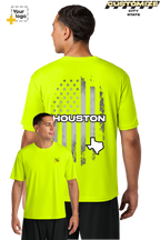 Custom A4 Cooling Performance Tee - FLAG