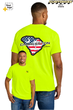 Custom Gildan® DryBlend® 50 Cotton/50 Poly T-Shirt - Merica State