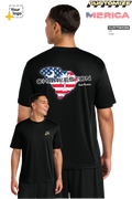 Custom A4 Cooling Performance Tee - Merica State