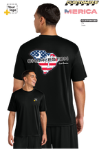 Custom A4 Cooling Performance Tee - Merica State