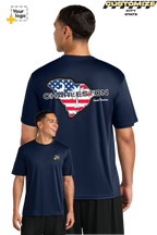 Custom A4 Cooling Performance Tee - Merica State