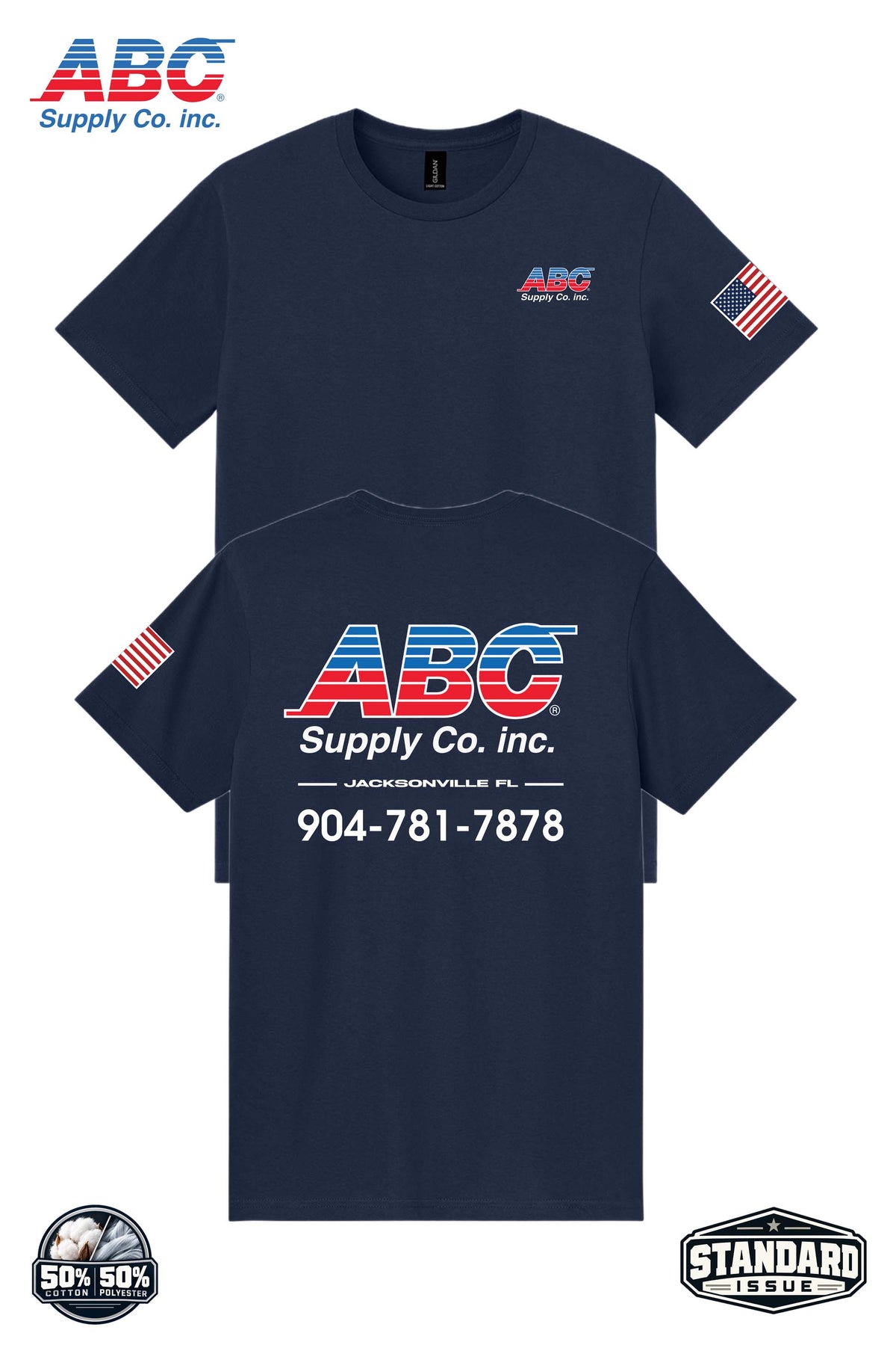 Your Location Core Blend Tee - ABC
