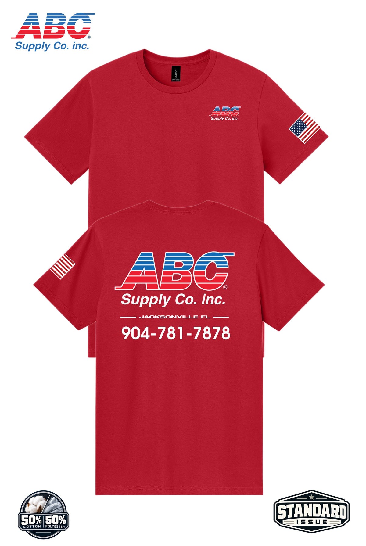Your Location Core Blend Tee - ABC