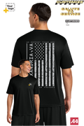 Custom A4 Cooling Performance Tee - Salute To Service