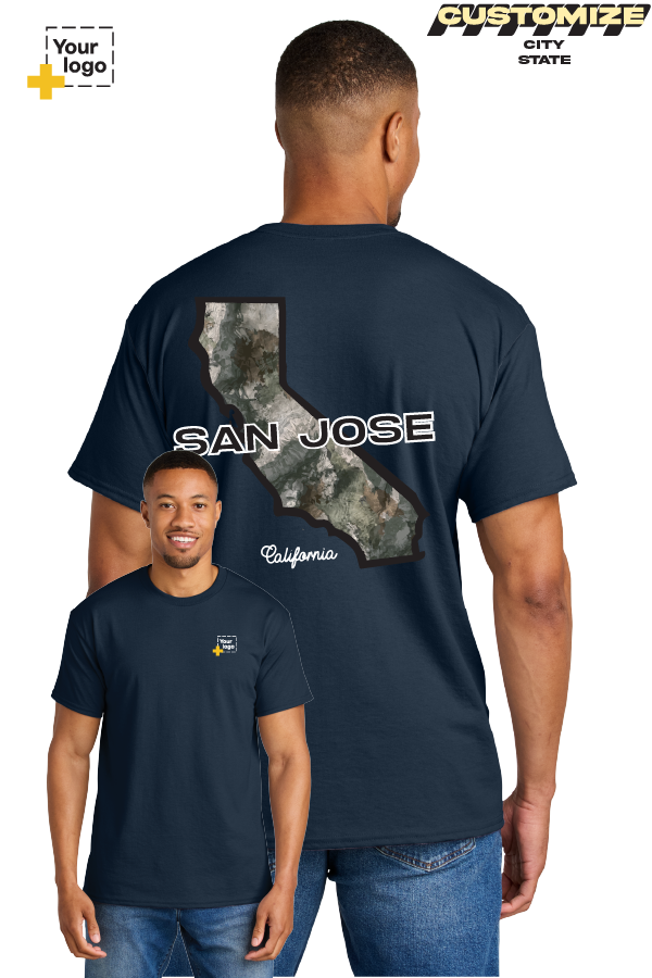 Custom Gildan® DryBlend® 50 Cotton/50 Poly T-Shirt - Terra Camo