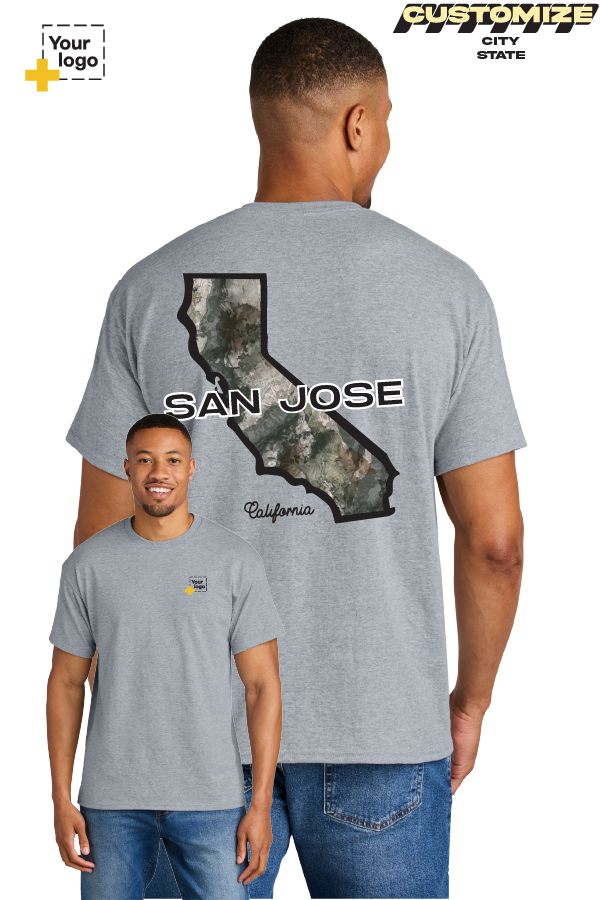 Custom Gildan® DryBlend® 50 Cotton/50 Poly T-Shirt - Terra Camo