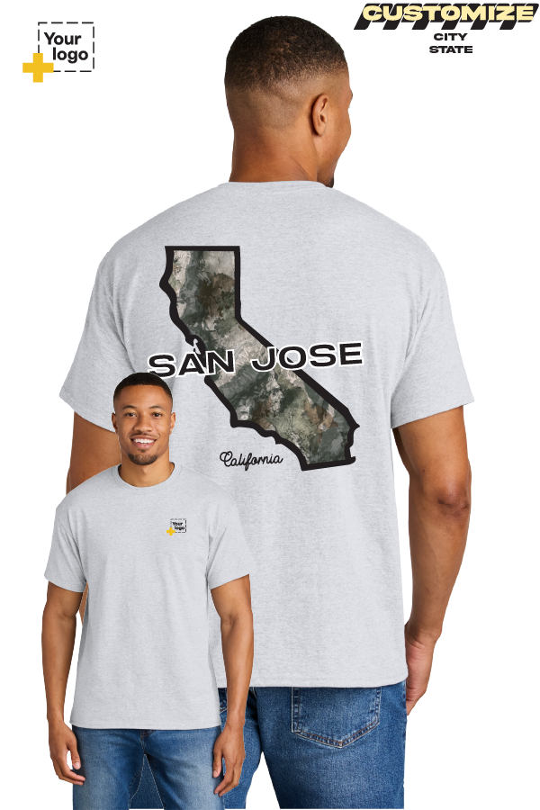 Custom Gildan® DryBlend® 50 Cotton/50 Poly T-Shirt - Terra Camo