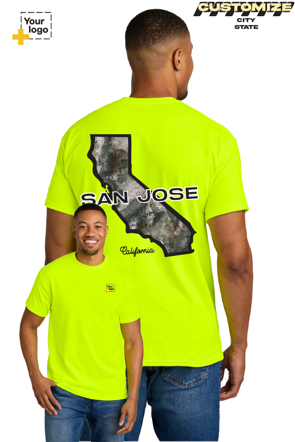 Custom Gildan® DryBlend® 50 Cotton/50 Poly T-Shirt - Terra Camo